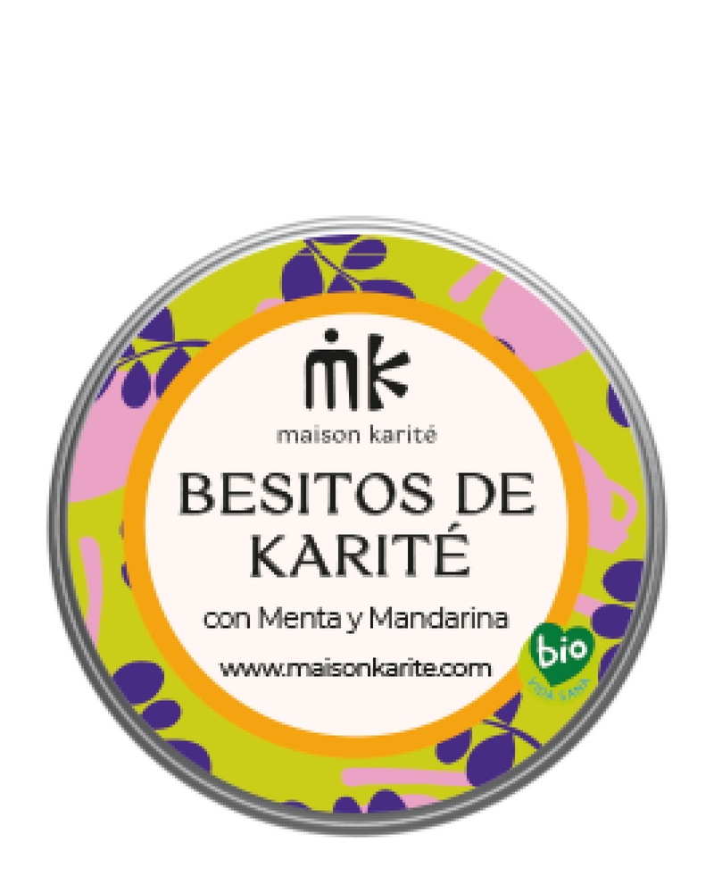 Besitos de Karité, Menta y Mandarina