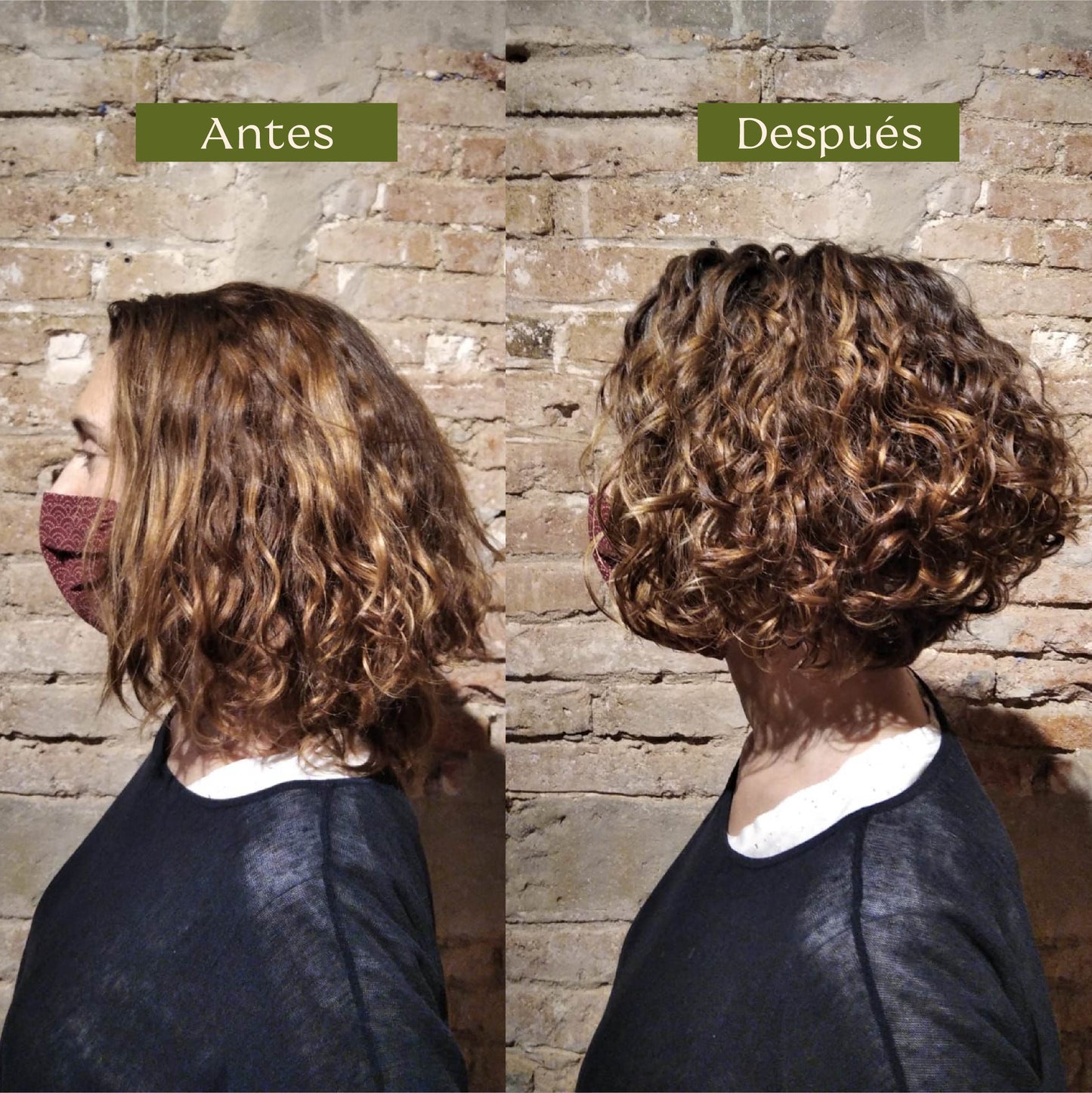 Cabello Rizado. Curly Bio