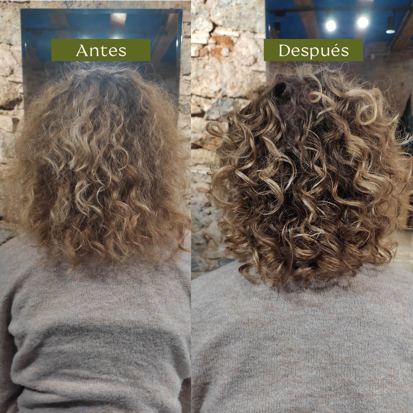 Cabello Rizado. Curly Bio