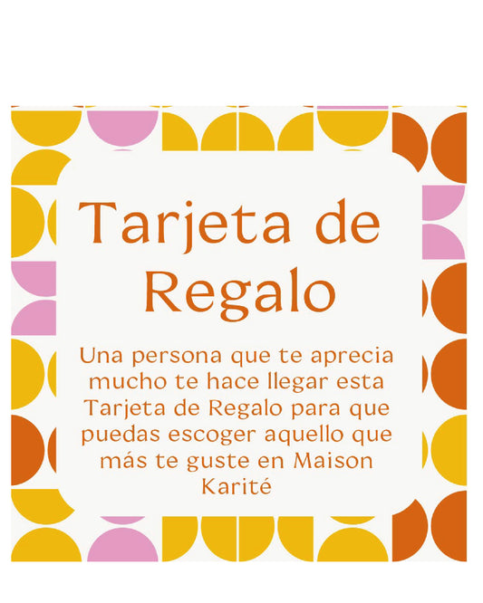 Tarjeta Regalo